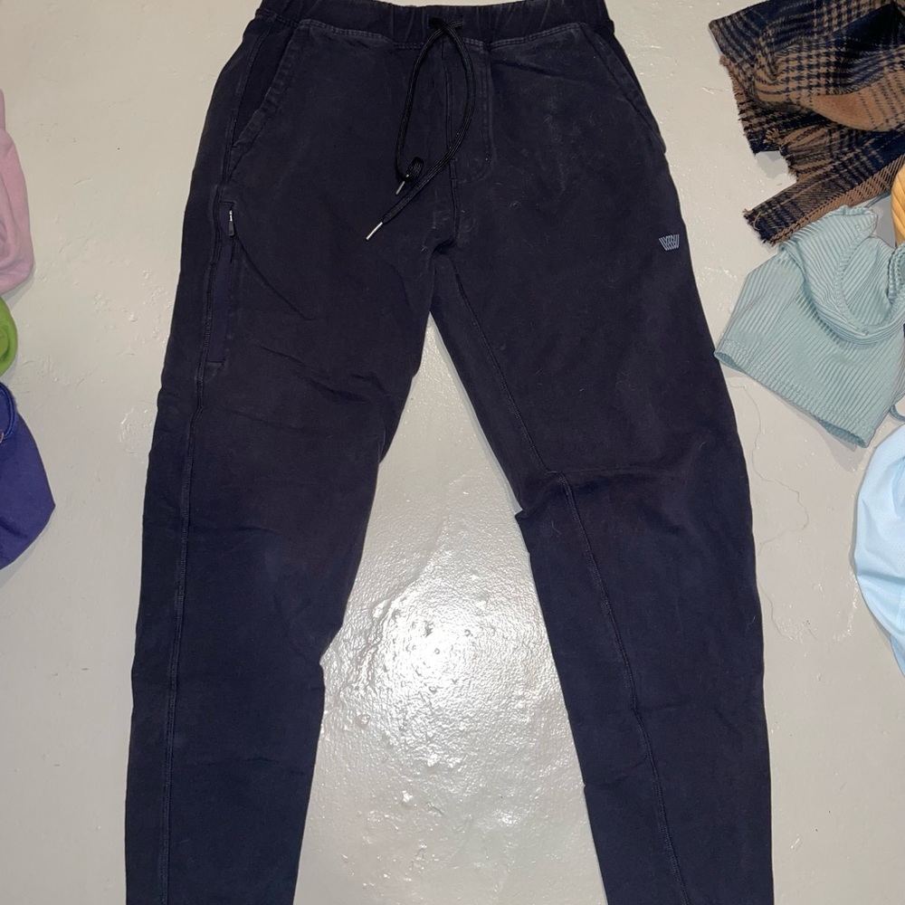 Black mens joggers